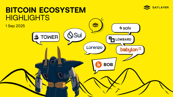 Bitcoin Ecosystem Highlights #4